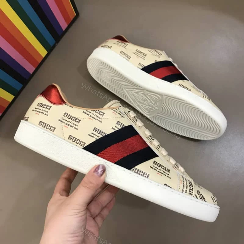 View 6 of GUCCI STAMP PRINT SNEAKER – GC41