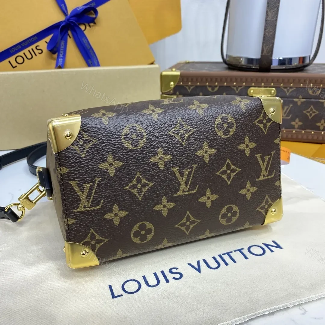 View 3 of Louis Vuitton Speedy Trunk 20 in Monogram canvas