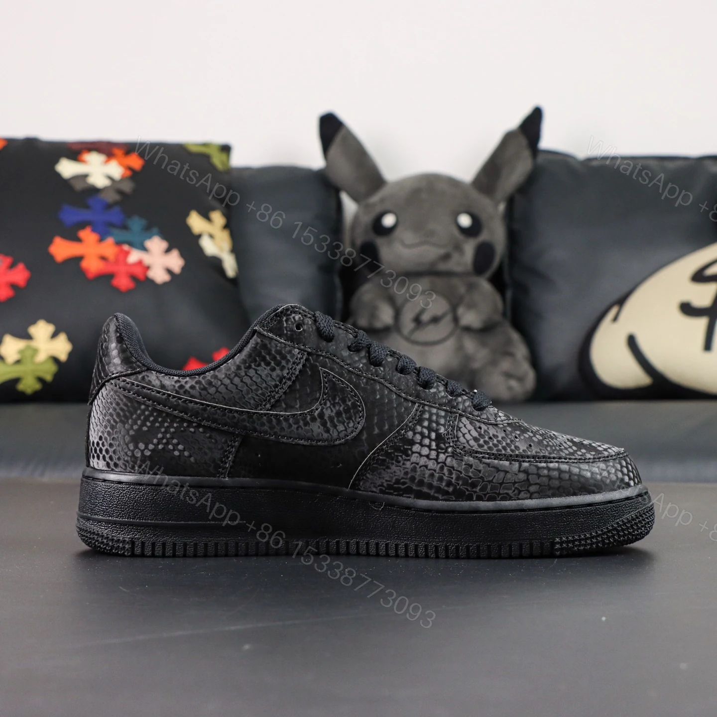 View 2 of Air Force 1 Low Kobe Bryant Court Black Reps