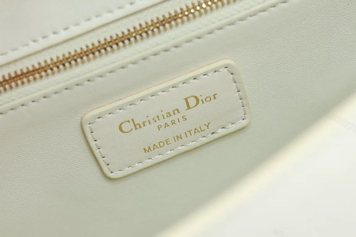View 7 of White Leatherette Shoulder Bag: Gold Accent, Compact Luxury