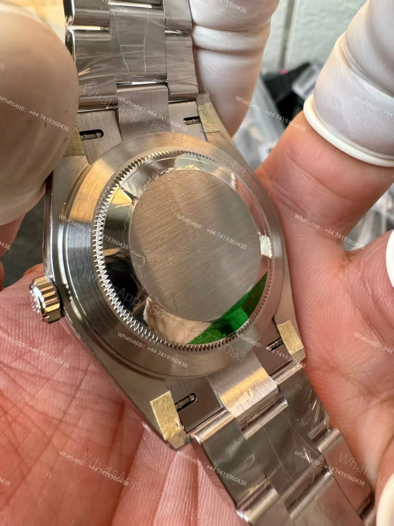 View 11 of Rolex Datejust M126300-0017 1:1 Replica Azzurro Blue Roman Dial Oyster 41MM 3235 Movement Super Clone Watch