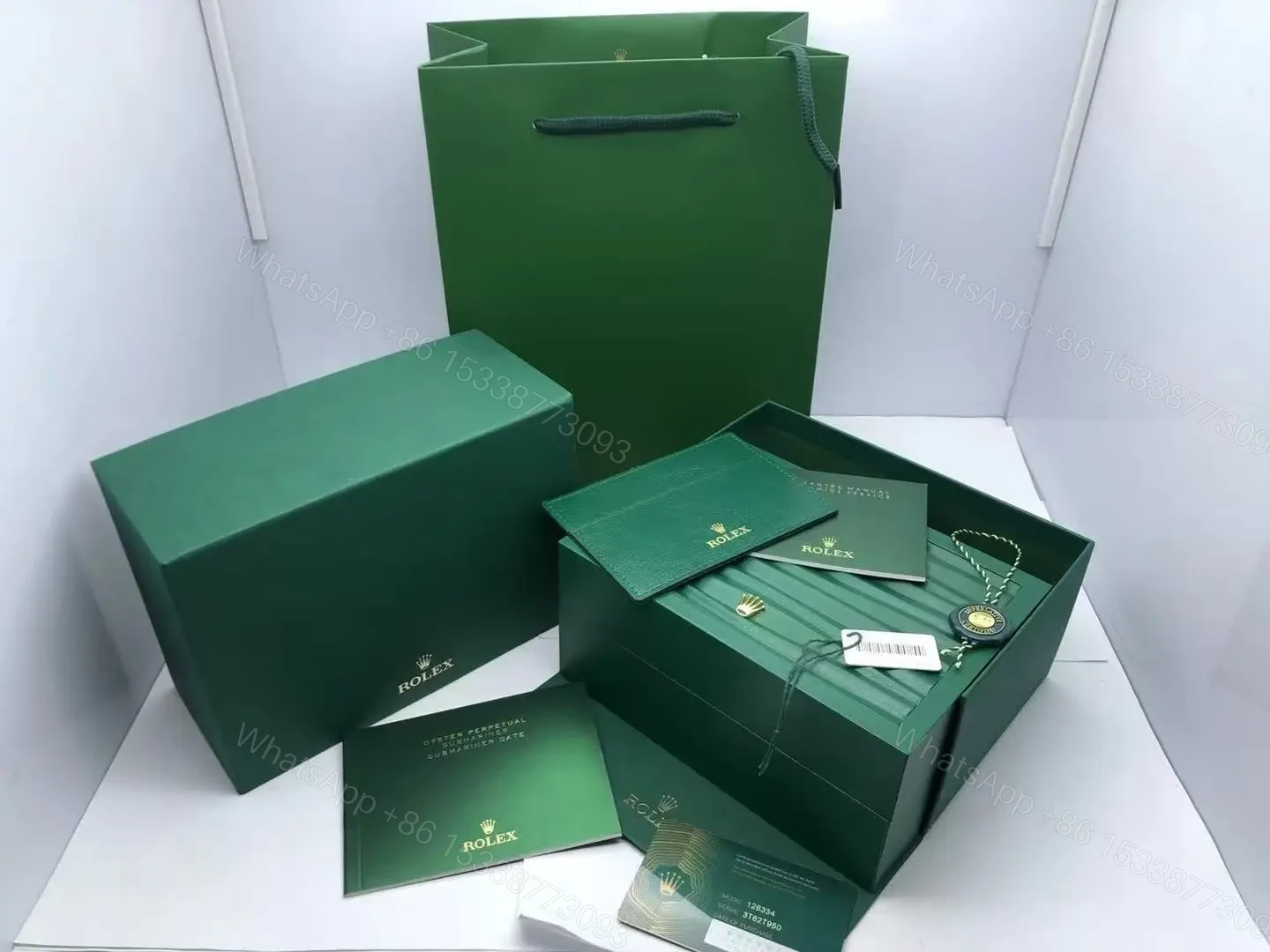 View 8 of Super Clone Replica Rolex Watch Box with Papers 2025 Model