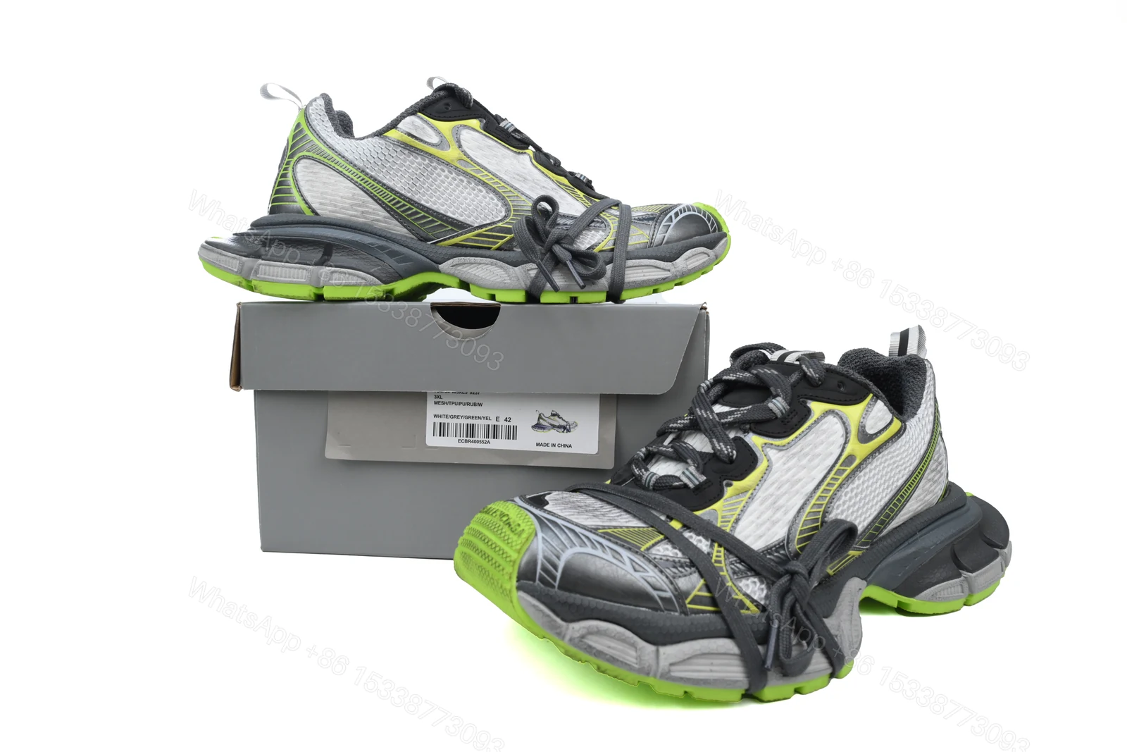 View 7 of Balenciaga Grey Green 734734 W3XL5 9237