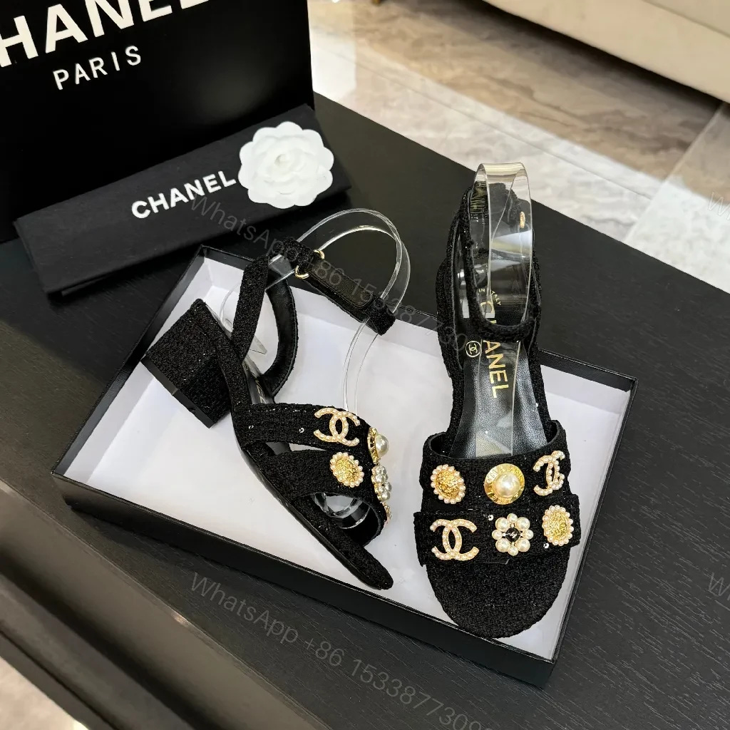 View 9 of Elegant Embellished Sandals - Luxe Glam, All-Day Comfort