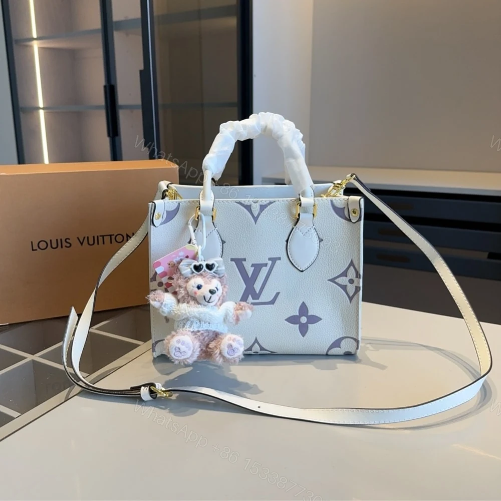 View 2 of Louis Vuitton Onthego PM Dove White 25Cm