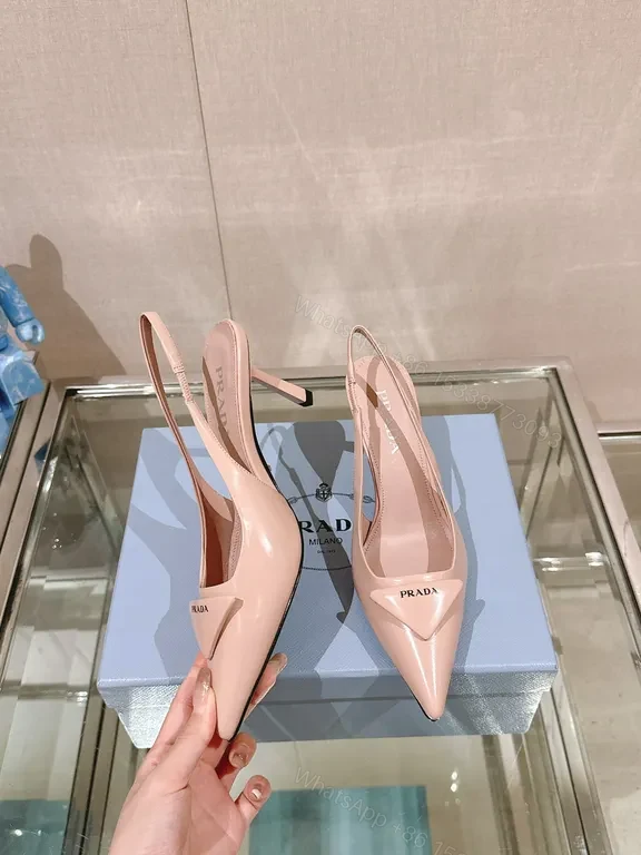 View 7 of Chic Pink Pointed Slingbacks â€” Luxury Comfort, Day to Night