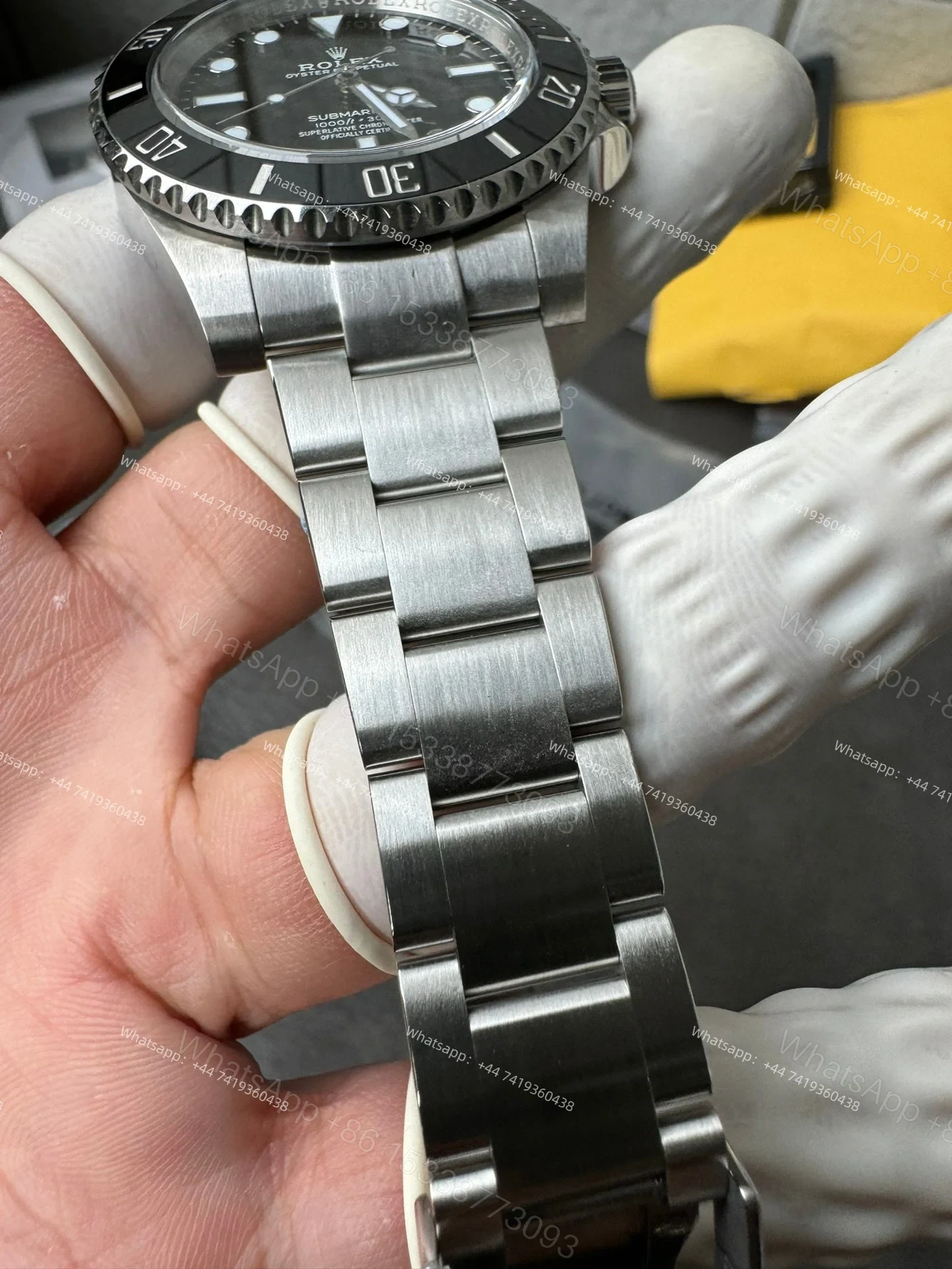 View 6 of Rolex Super Clone Watches 1:1 No Date Submariner 124060 VS3230 Movement 41mm