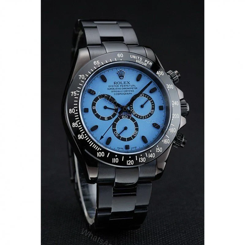 View 3 of Replica Rolex Daytona Blue Dial 1454250