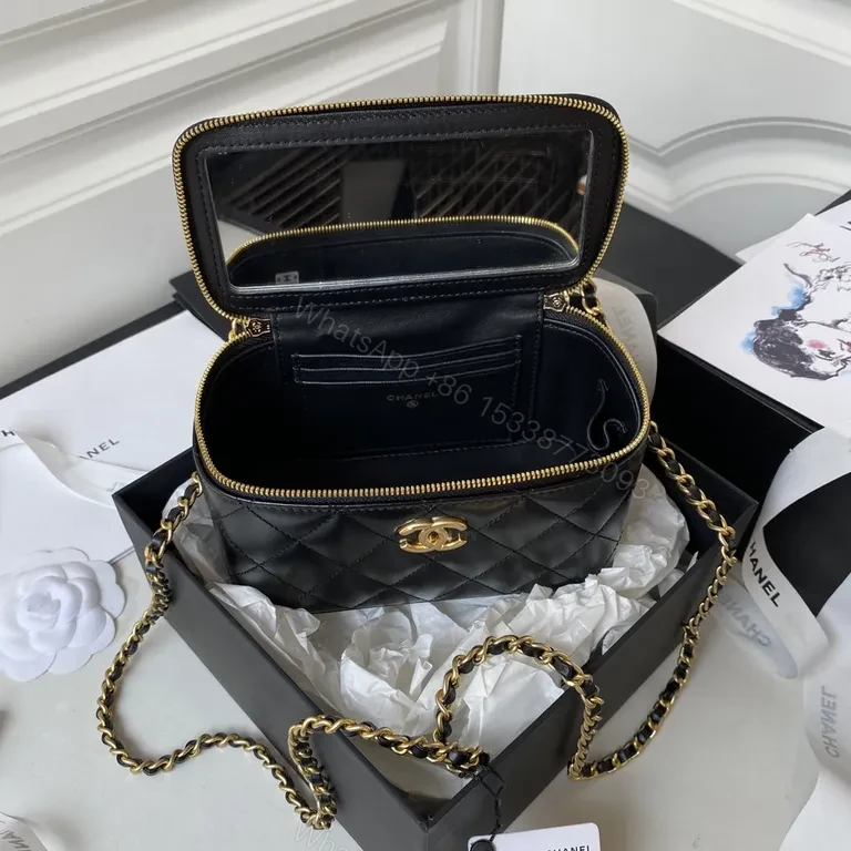 View 5 of Quilted Lambskin Mini Bag: Timeless Luxury, Modern Versatility
