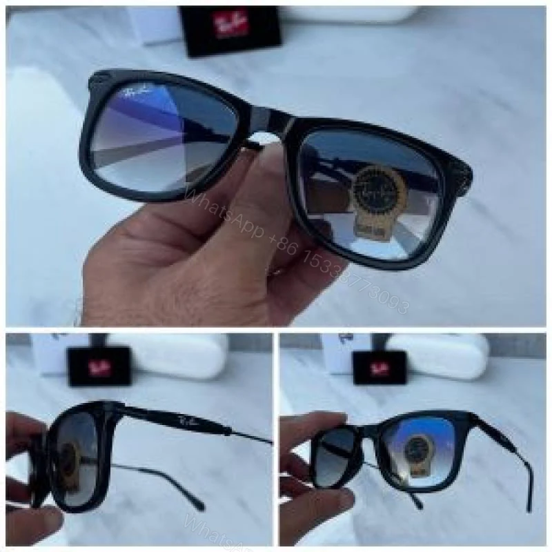 View 2 of First Copy Rayban 2148 Mercury Blue 299 Sunglasses