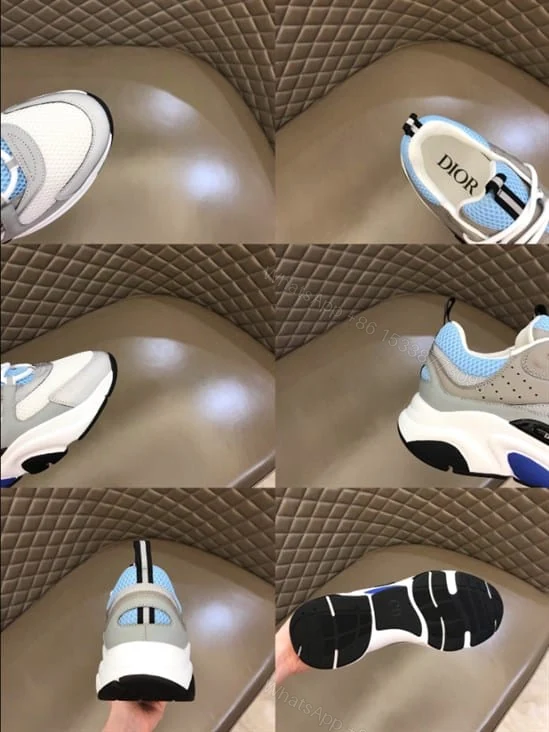 View 6 of B22 SNEAKER TECHNICAL MESH WITH AND CALFSKIN – CD93