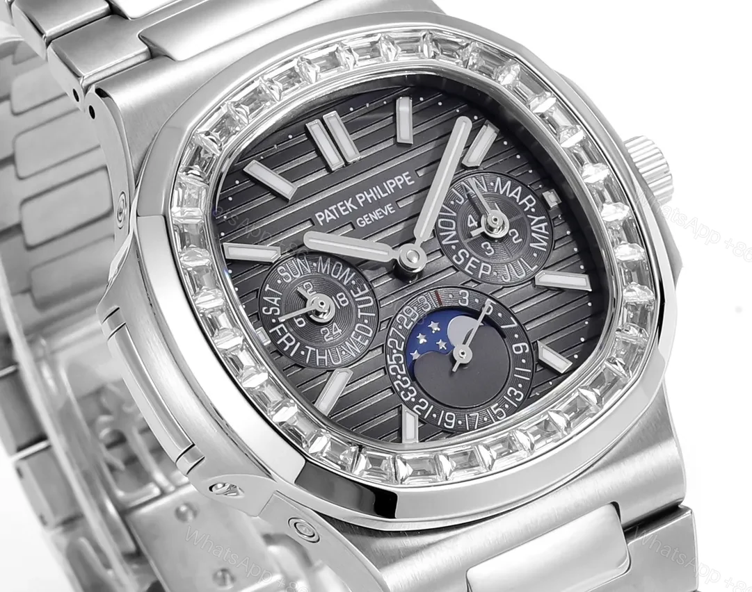 View 5 of Patek Philippe Nautilus Grey Complication Watch