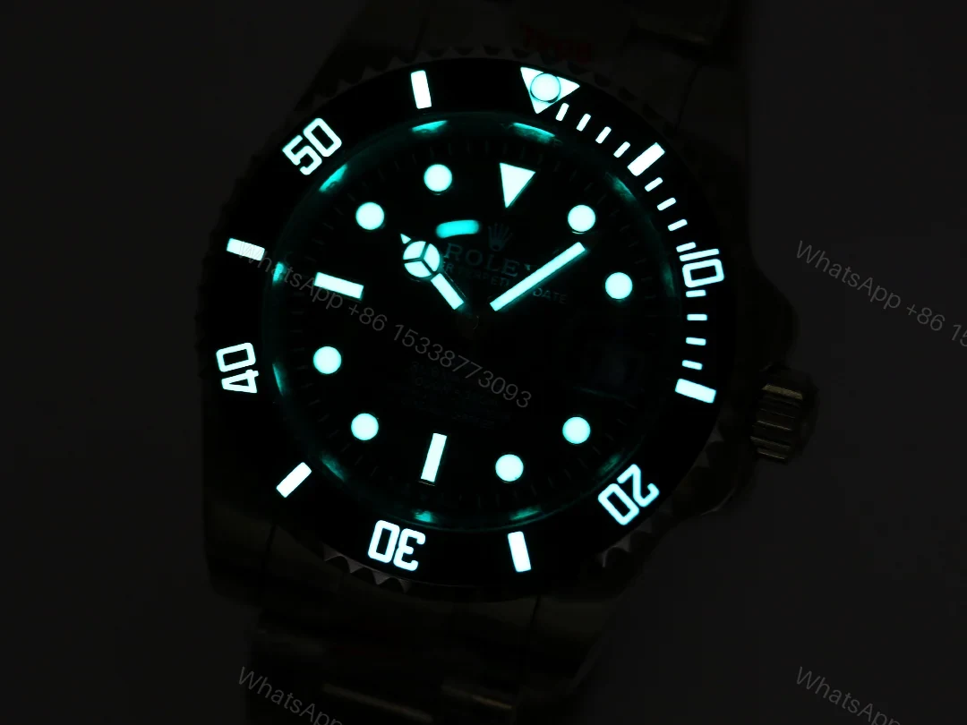 View 9 of Rolex Submariner Date Stainless Steel Black Cerachom ROLEX-SUB-DIW-CF40