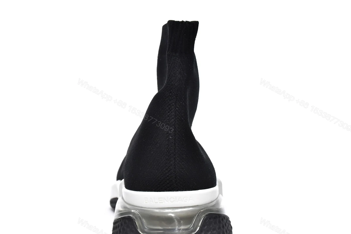 View 5 of Balenciaga Speed Trainer Black White