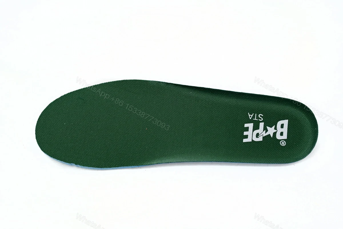View 11 of Cheap BapeSta White Green edge 1J30-191-017