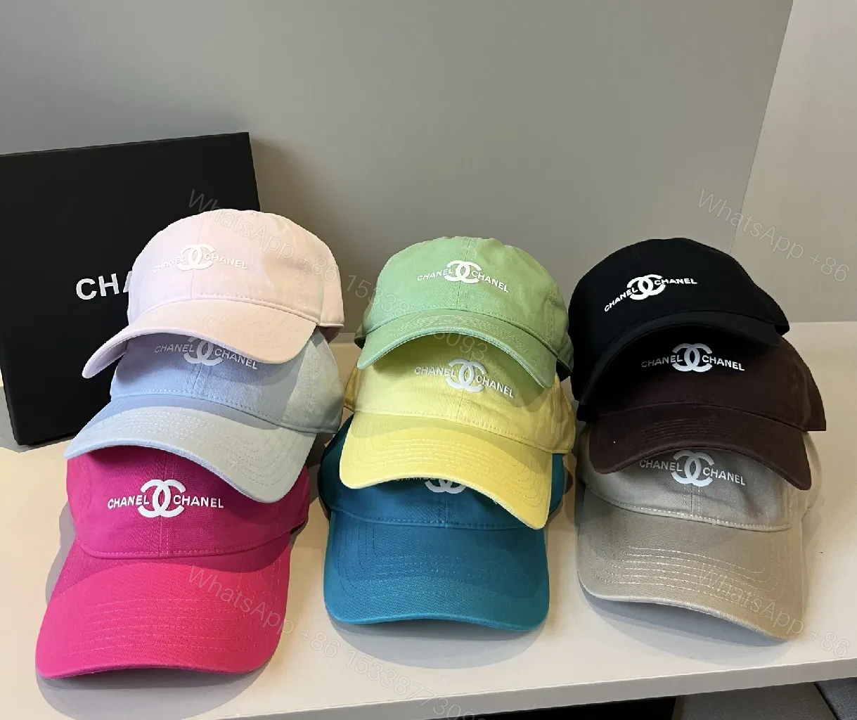 View 8 of Chocolate-Brown Cotton Cap: Subtle Luxe Logo Streetwear Cap