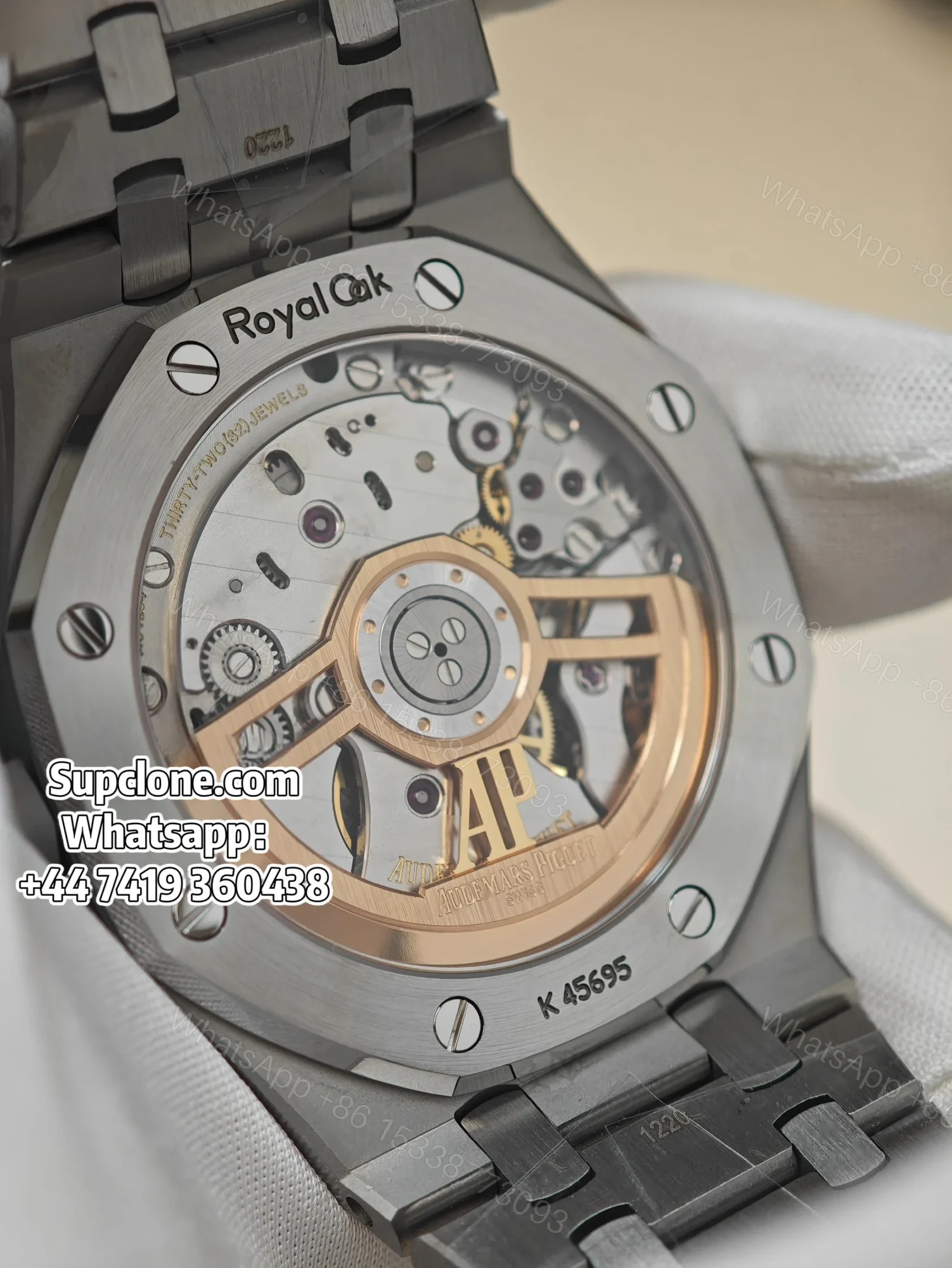 View 12 of Audemars Piguet Super Clone Royal Oak 15500 Black Dial 41MM