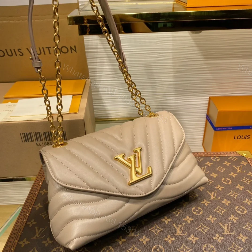 View 2 of Louis Vuitton LV New Wave Woman’s Cowhide Leather Handbags 24x14x9cm