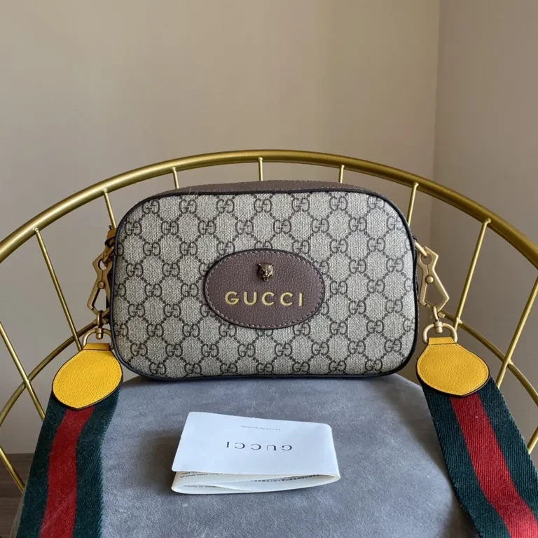 View 2 of G GG Monogram Crossbody: Compact Luxury for Day-to-Night Versatility