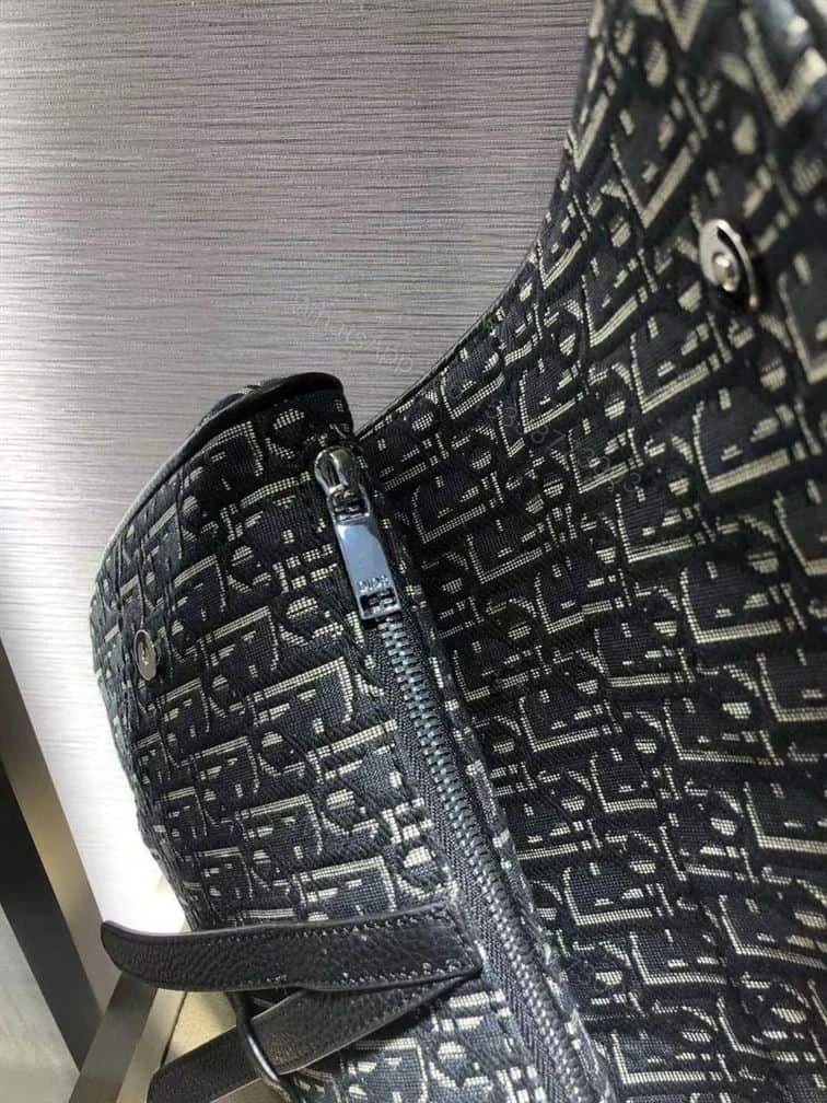 View 8 of BLUE DIOR OBLIQUE KASURI JACQUARD