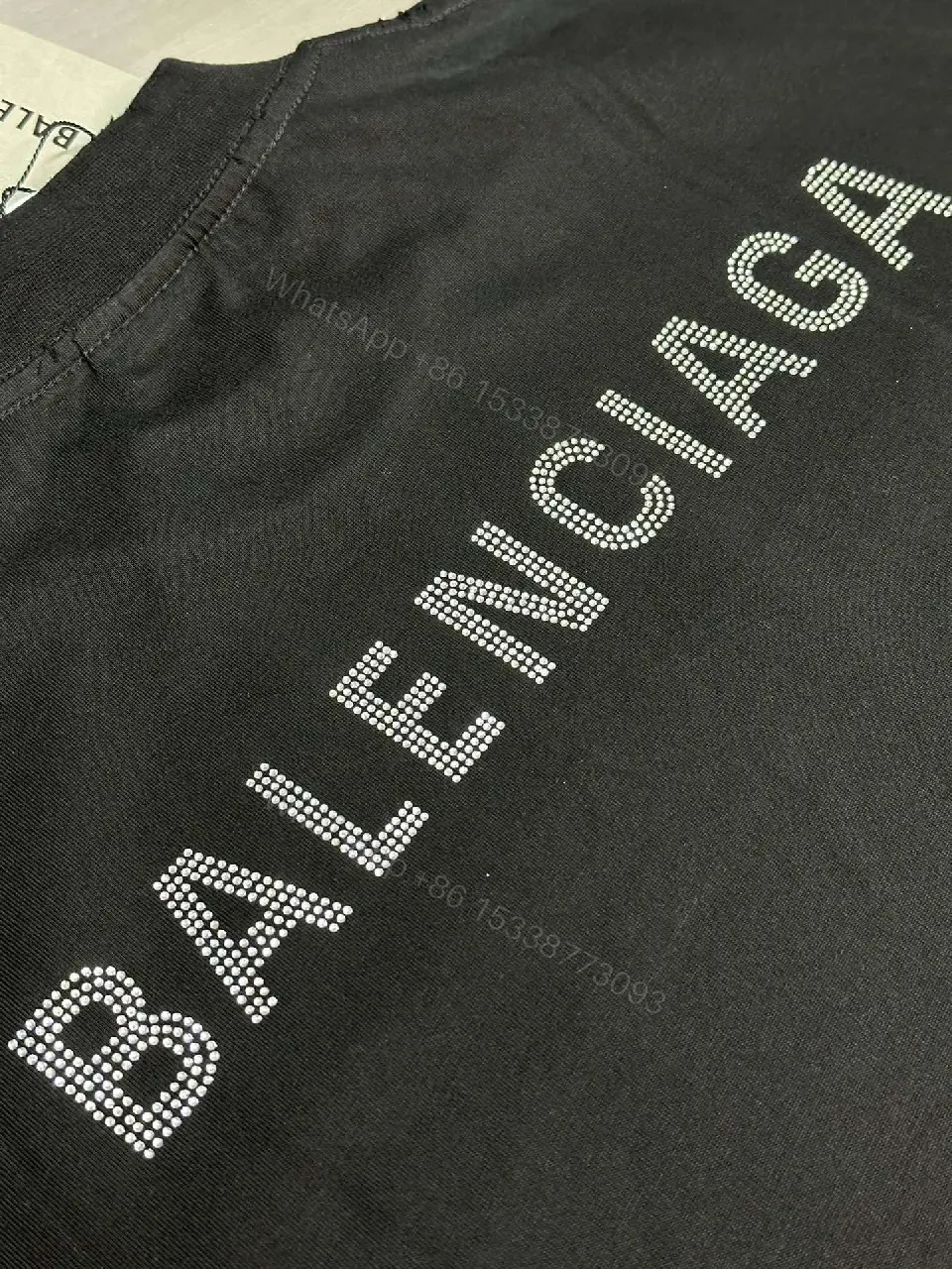 View 3 of Oversized Black Tee: Premium Cotton, Minimalist, Relaxed Fit