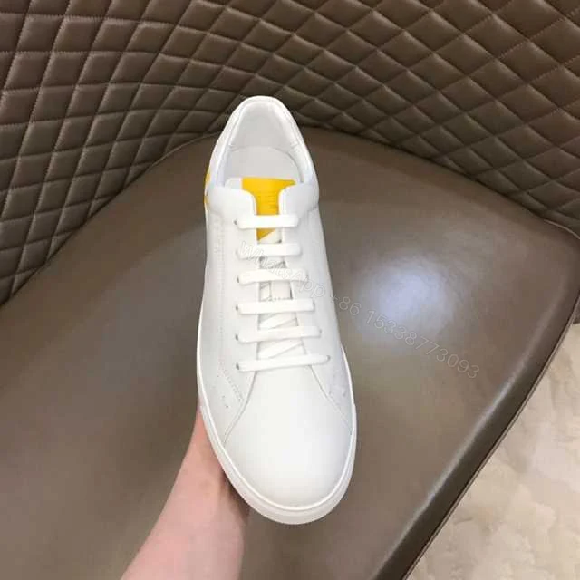 View 3 of FENDI CORNER BUGS LOW-TOP SNEAKERS IN WHITE – FD07