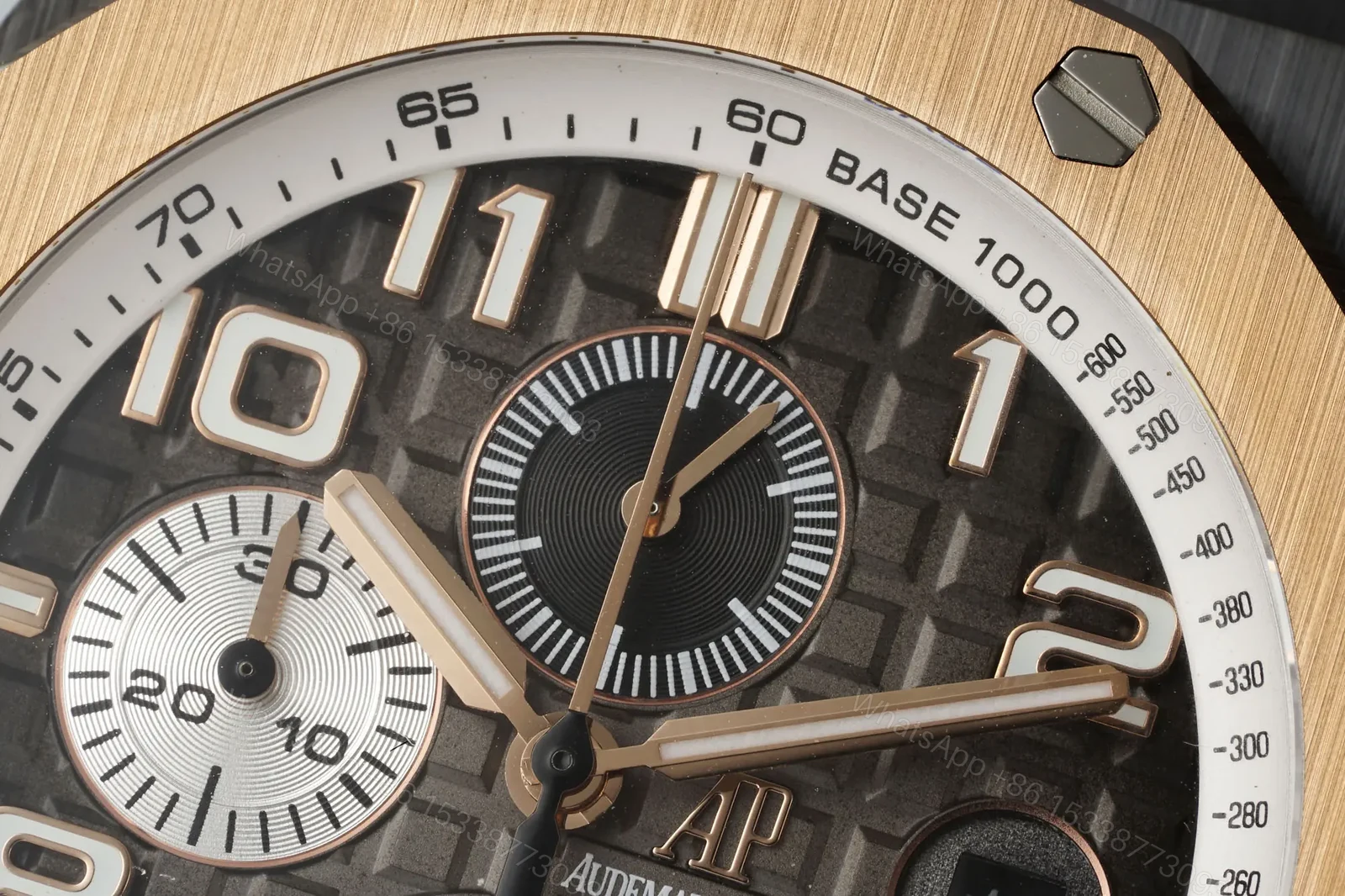 View 4 of Royal Oak Offshore 26400 Series Watch – Black and Rose Gold Ceramic – Chronograph Style