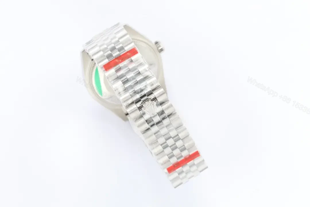 View 9 of Rolex Datejust 31 Stainless Steel Fluted Jubilee Silver – Diamond 178274-0018
