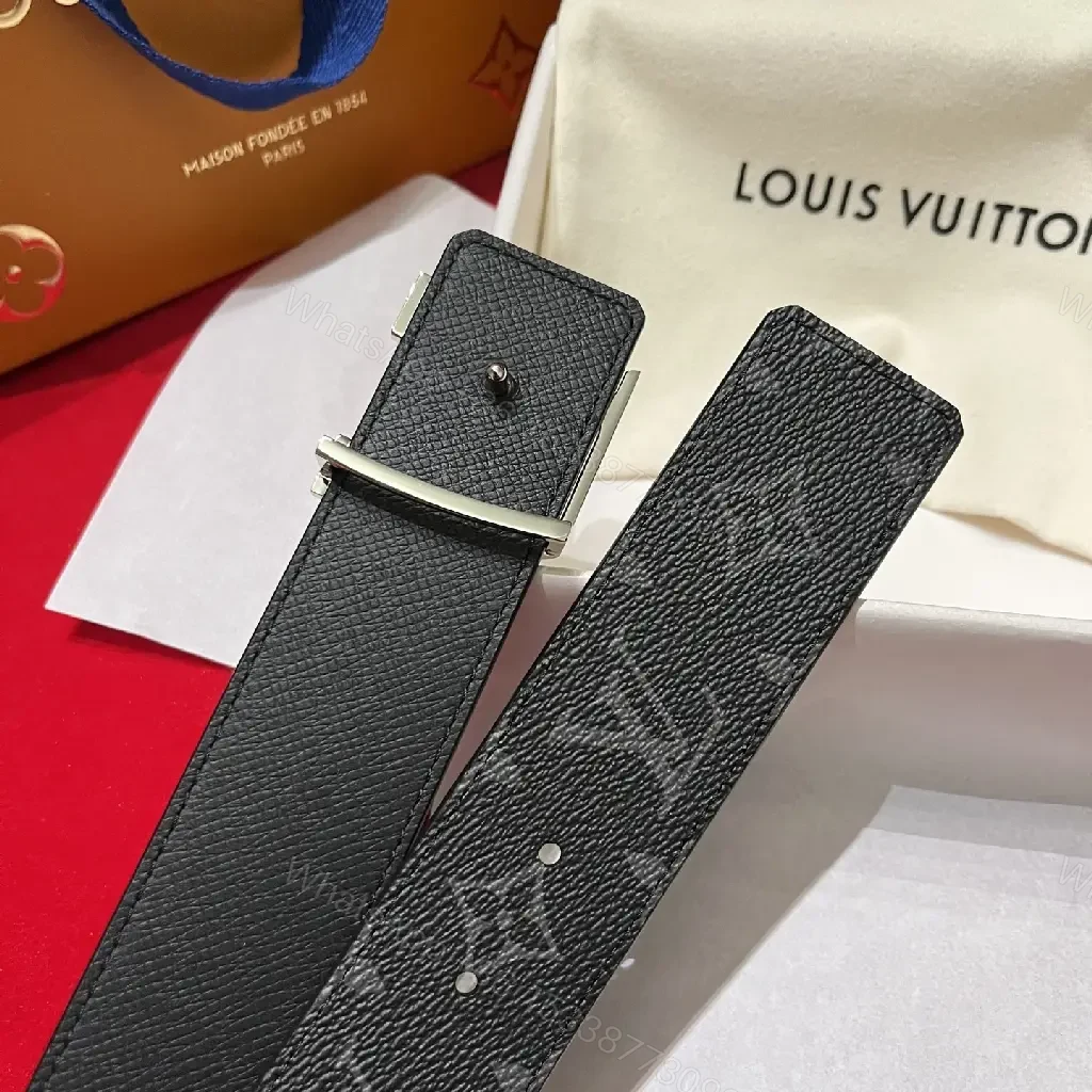 View 2 of Textured Leather Belt — Mono Buckle, Modern Luxury, All-Day Comfort
