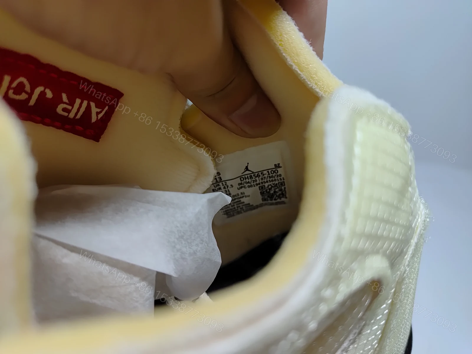 View 13 of OFF White x Air Jordan 5 Retro SP Sail DH8565-100