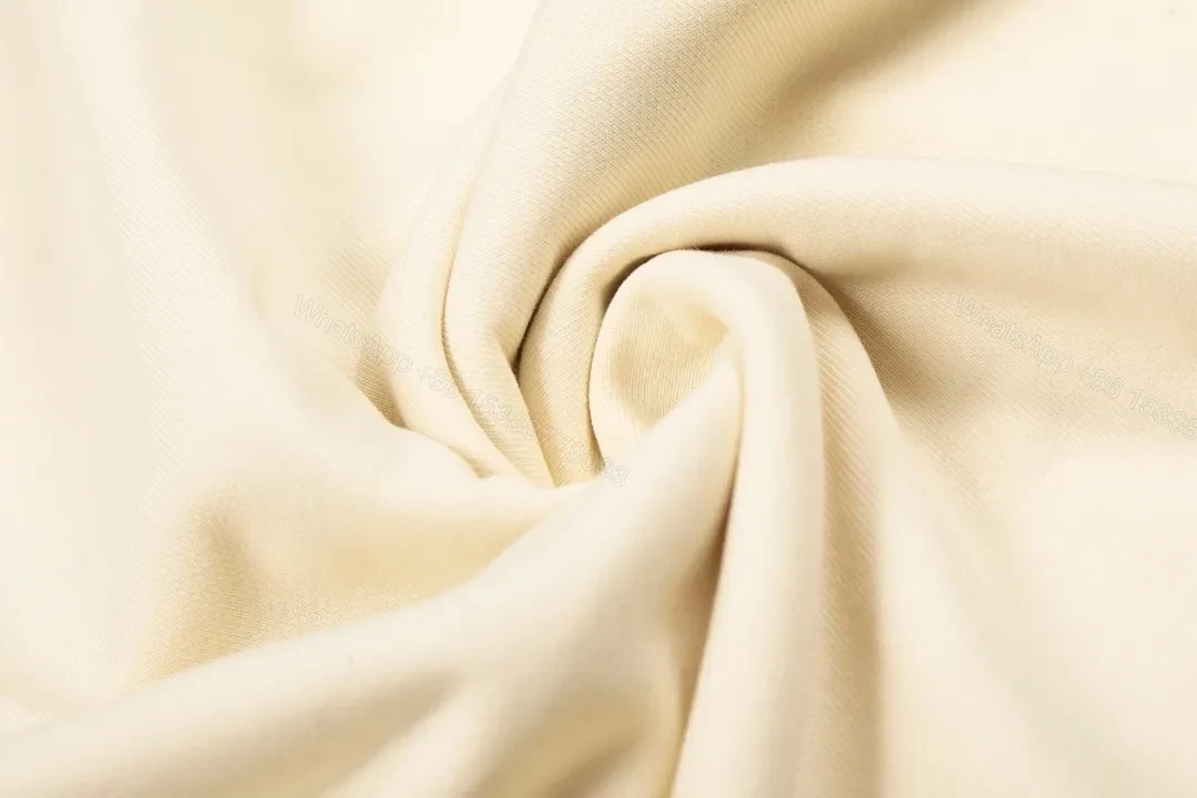 View 5 of Cream Beige Knit + Signature Logo Print Crewneck Sweatshirt