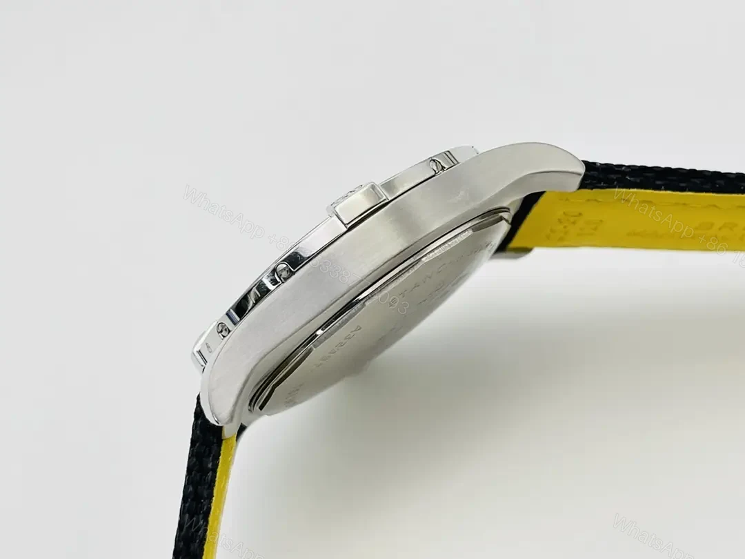 View 6 of Fake Breitling Colt 36 White Dial Premium Fabric Strap 36MM BREITLING-COLT-WHT-FAB-36