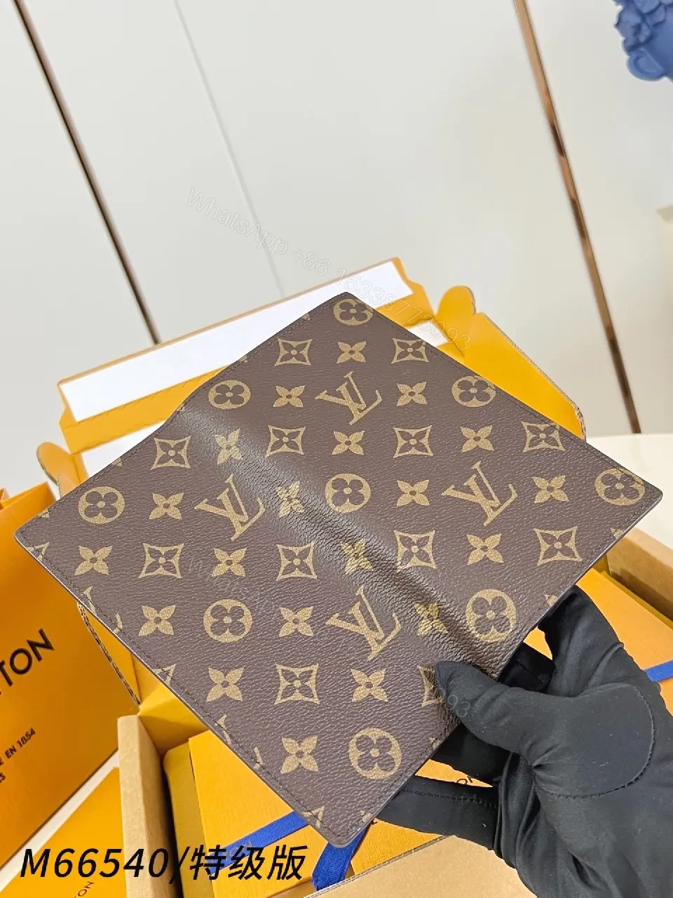 View 2 of Monogram Canvas Bi-Fold Wallet: Refined, Durable, Luxury-Style