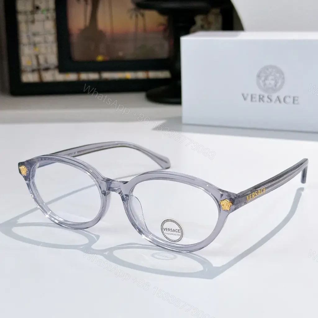 View 8 of Tortoiseshell Round-Frame Sunglasses with Gold Crest Accents