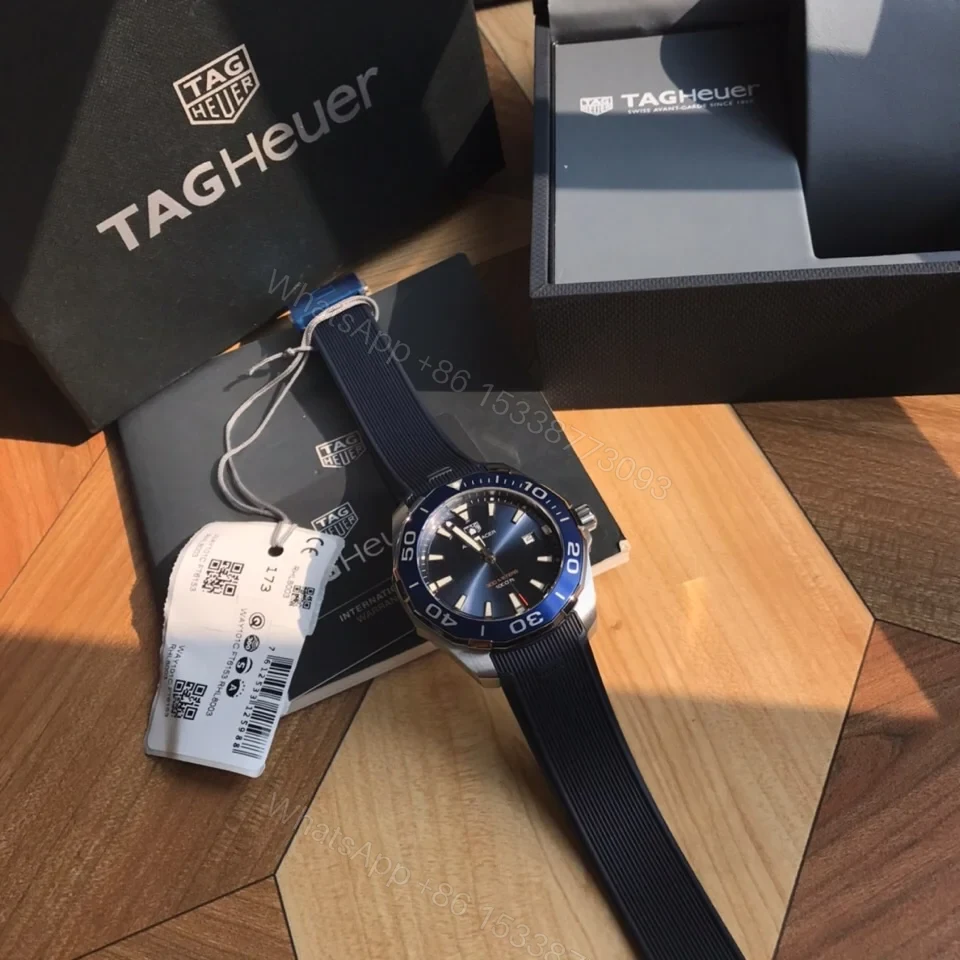 View 4 of TAG Heuer Aquaracer Quartz Watch 41MM Sapphire Crystal Stainless Steel Bracelet Premium Edition TAG-AQUA-QZ-SS-41