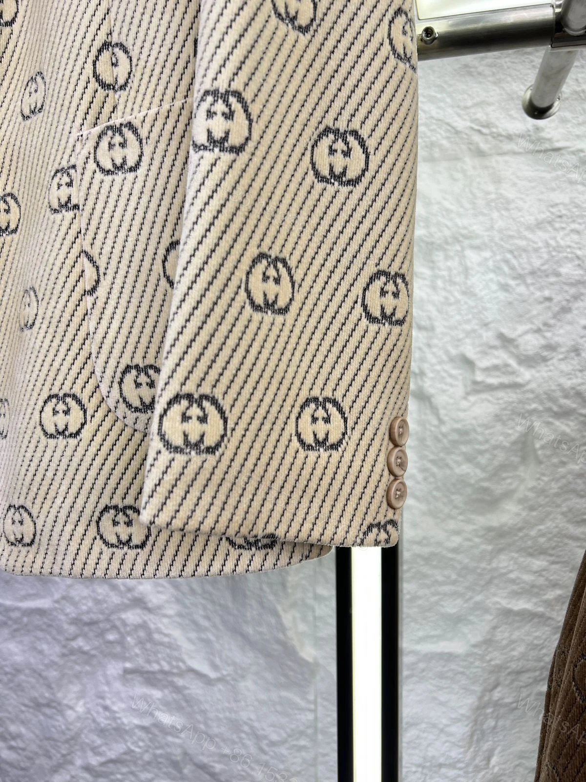 View 9 of First Copy Gucci Imported Fabric Blazer
