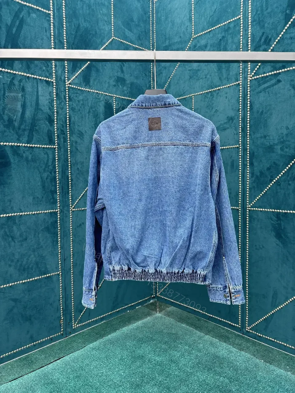 View 3 of Denim Jacket: Dior-Inspired Edge, Durable Comfort