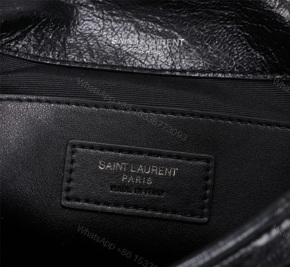 View 9 of Saint Laurent Niki Baby In Vintage Black 21Cm