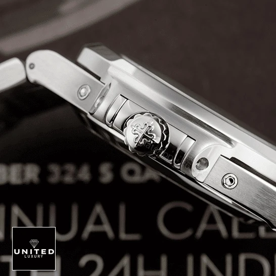 View 9 of Patek Philippe Nautilus White Dial Replica