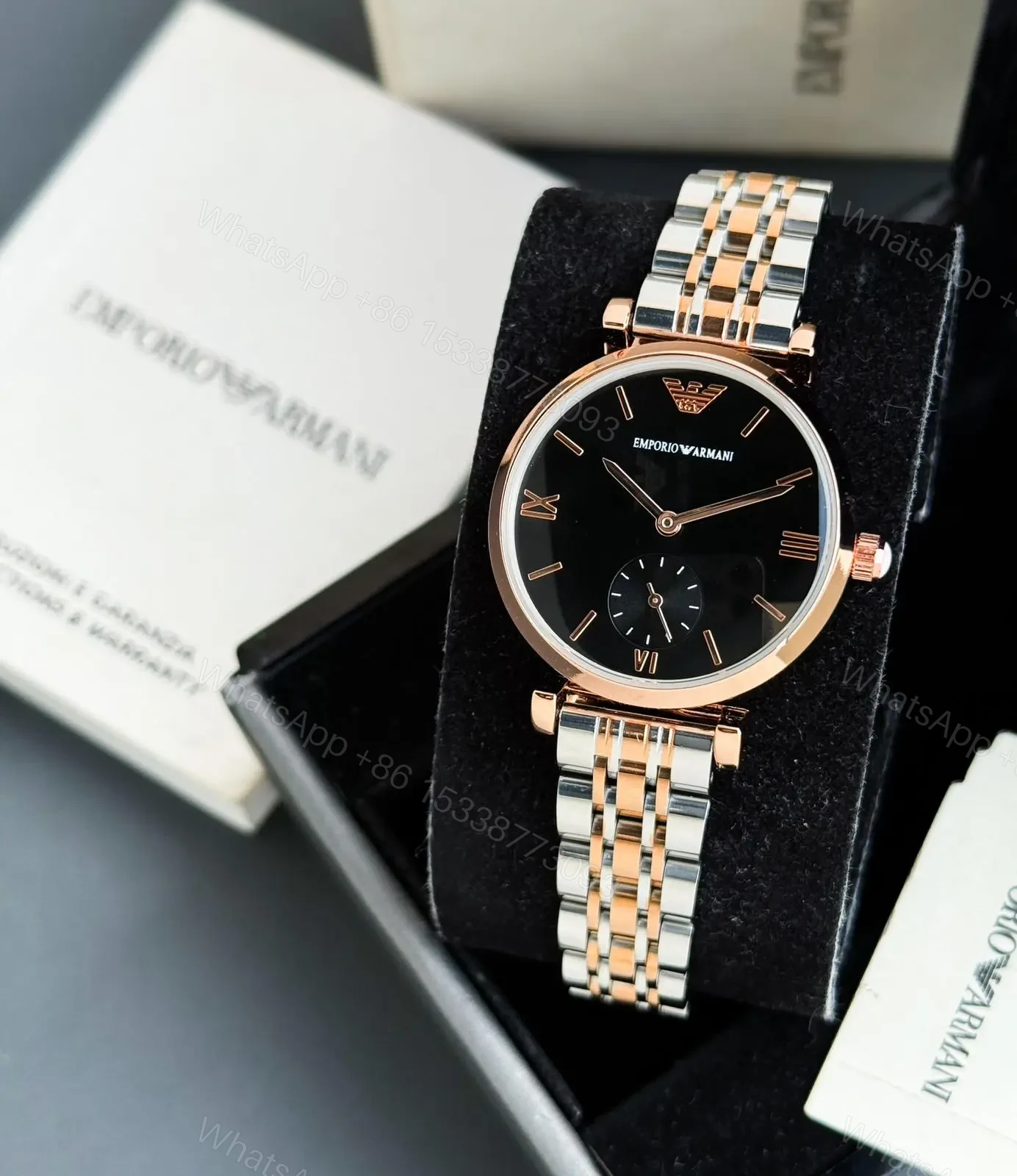 View 2 of Emporio Armani Black Dial