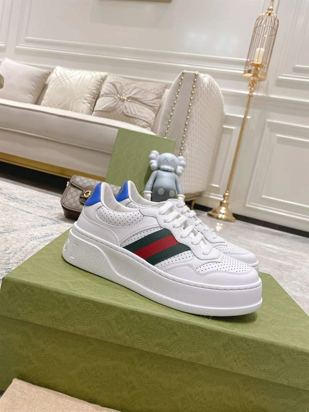 View 9 of Men’s sneaker with Web – GC082