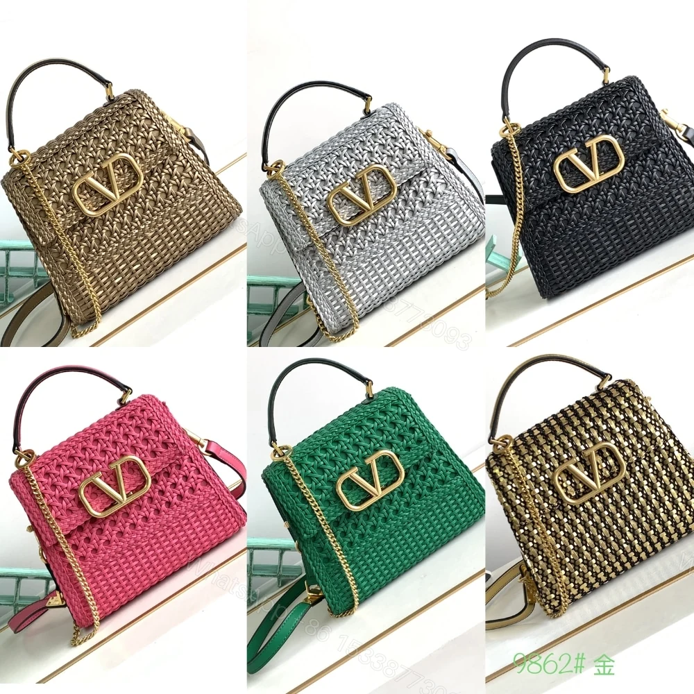View 6 of VALENTINO VLOGO TOP HANDLE BAG BLACK 22CM
