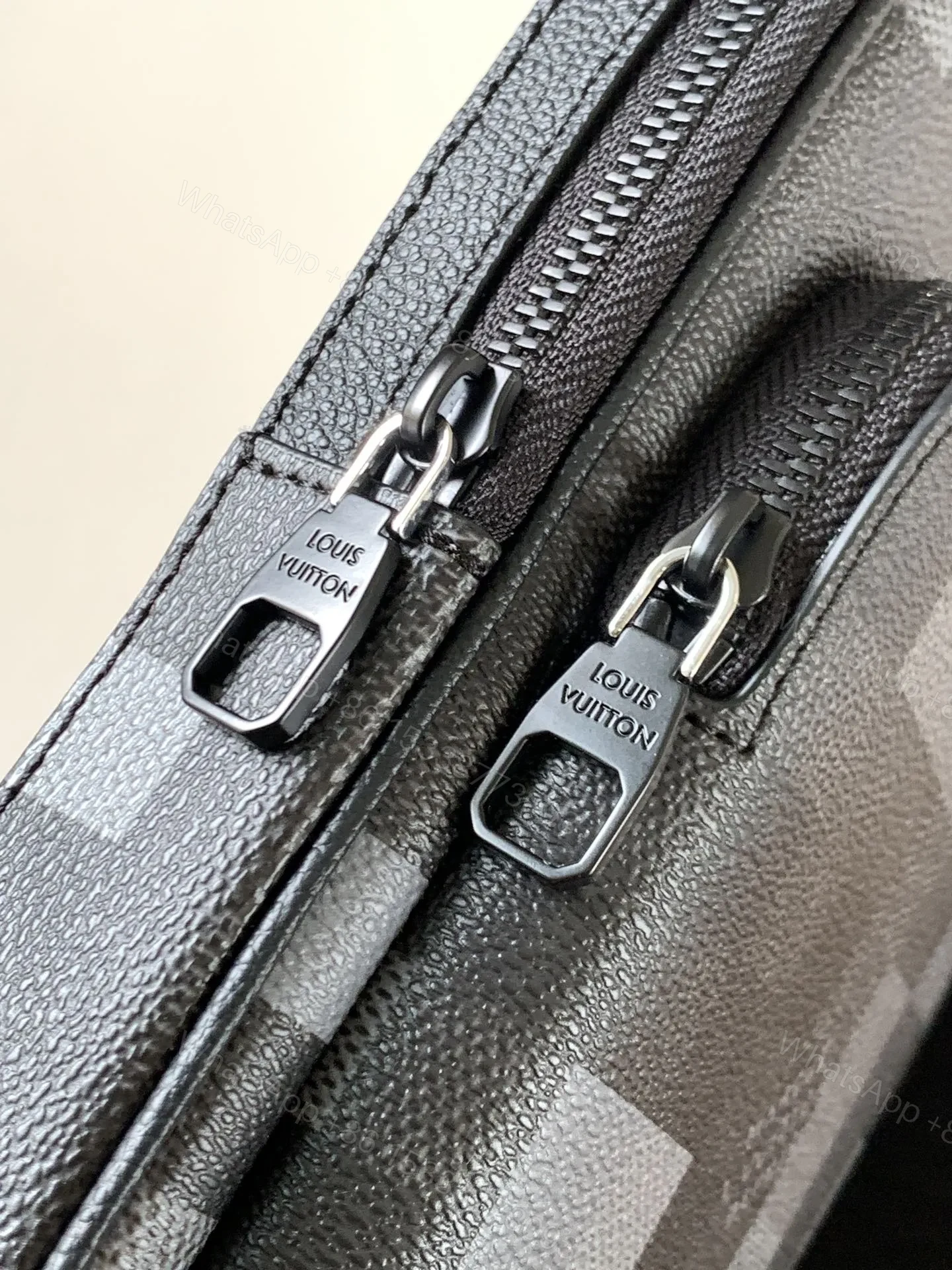 View 8 of LV AVENUE 31 IN BLACK CANVAS CALFSKIN