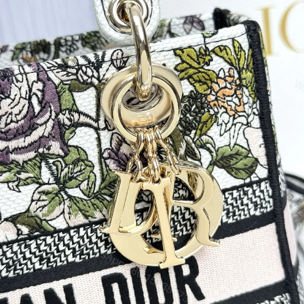 View 7 of Floral Jacquard Satchel: Luxe, Structured Handbag