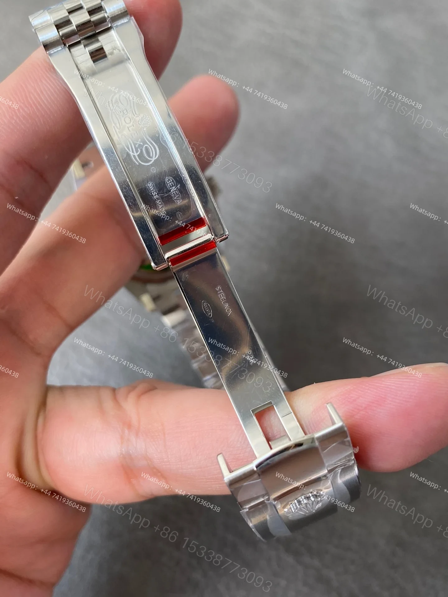View 7 of Rolex Datejust M126234-0057 1:1 Replica Water Ripple Diamond Blue Dial Jubilee 36MM 3235 Movement Super Clone Watch