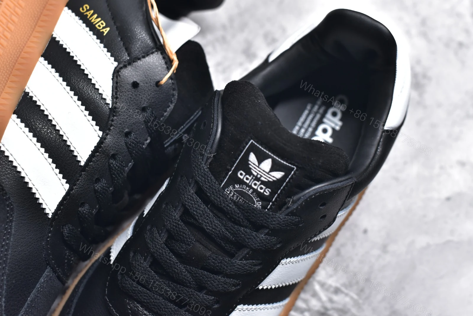 View 5 of Adidas Samba XLG Core Black Gum