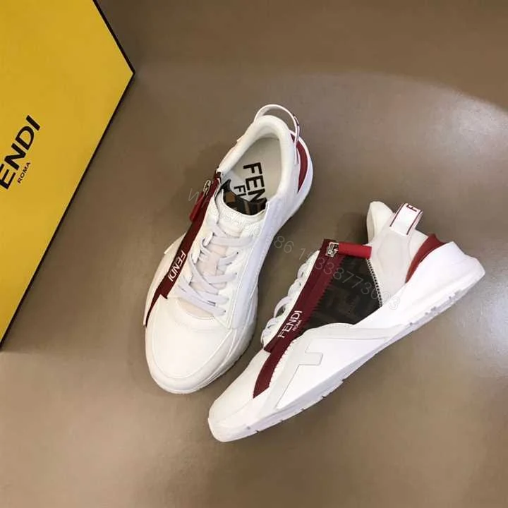 View 7 of FENDI CHUNKY LACE-UP TRAINERS – FD25