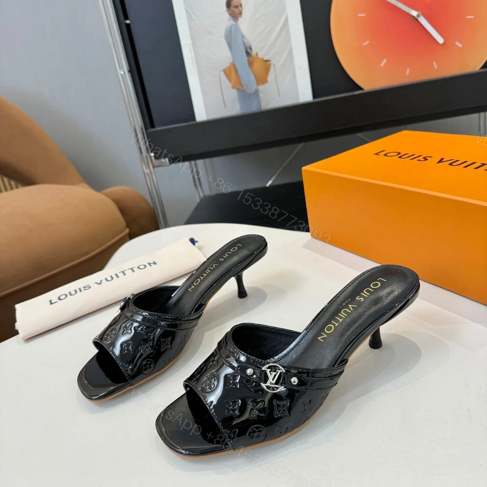 View 6 of Louis Vuitton 6Am Mule Black