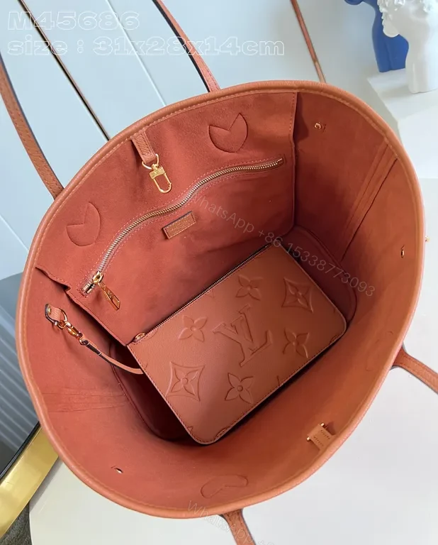 View 8 of Chic Monogram Lux Tote - Structured Everyday Carry