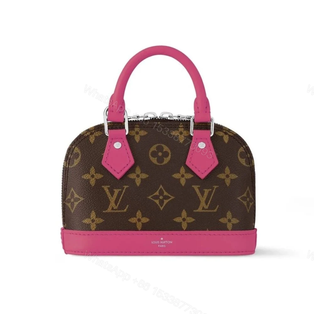 Louis Vuitton Mini Alma Monogram Canvas Mix With Pink 18Cm M83206 — view 1